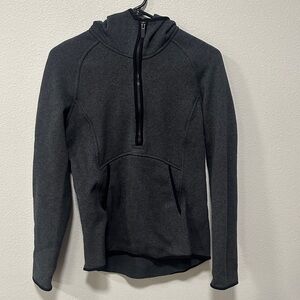 lululemon athletica Gray Hoodie Sweatshirt